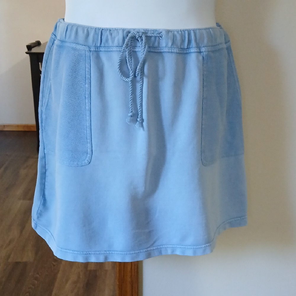 J. Jill Light Blue Denim Fabric